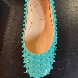 Christian Louboutin Gozul Spikes Flat